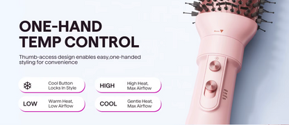 Hair Dryer Brush One Step Volumizer